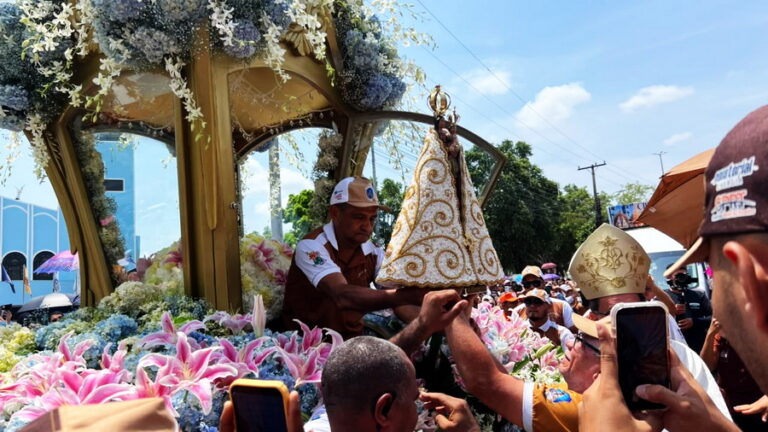 Círio de Marabá é encerrado com missa campal após quatro horas e meia de caminhada