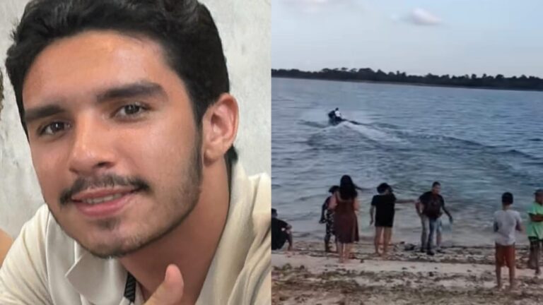 Bombeiros iniciam buscas por jovem desaparecido após cair de um jet-ski no rio Tocantins